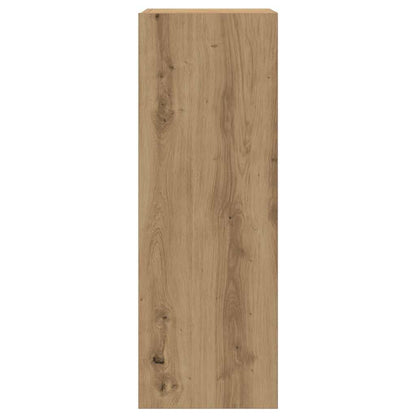 Set Mobile TV 8 pz Montato a Parete Rovere in Legno Multistrato - homemem39