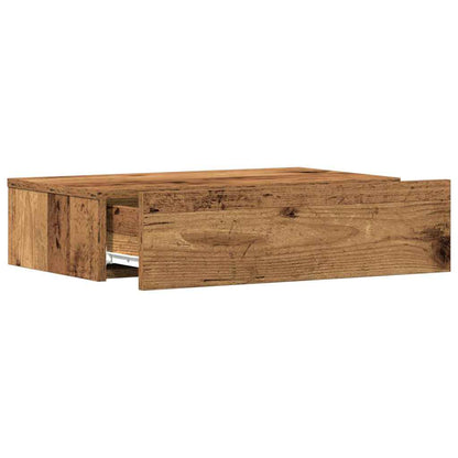 Comodino Legno Antico 60x35 cm in Legno Multistrato - homemem39