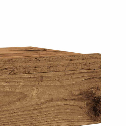 Comodino Legno Antico 60x35 cm in Legno Multistrato - homemem39