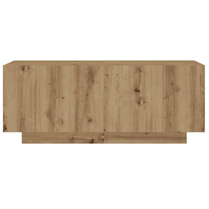 Mobile Porta TV con LED Artigianale 200x35x40 cm Multistrato - homemem39