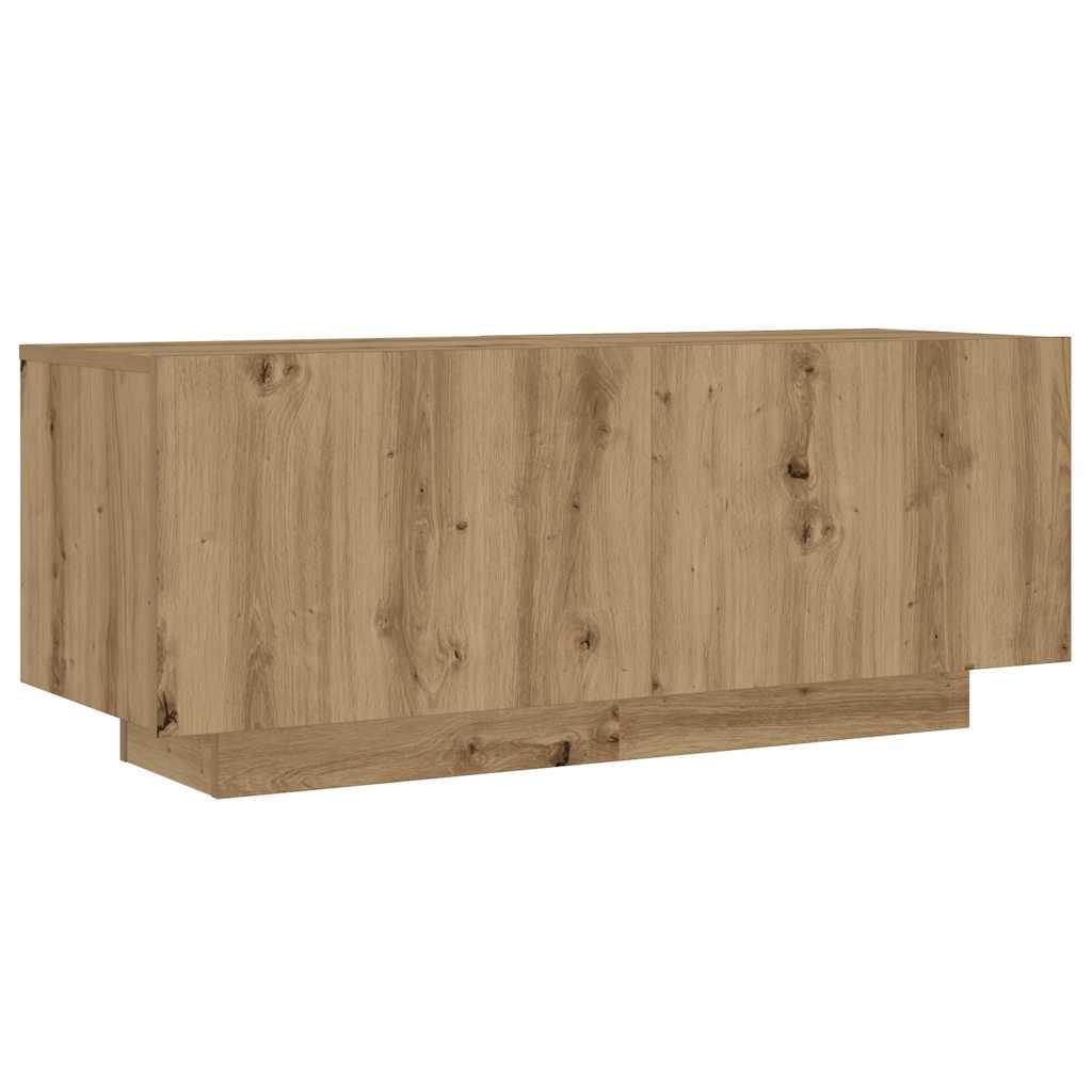 Mobile Porta TV con LED Artigianale 260x35x40 cm Multistrato | homemem39