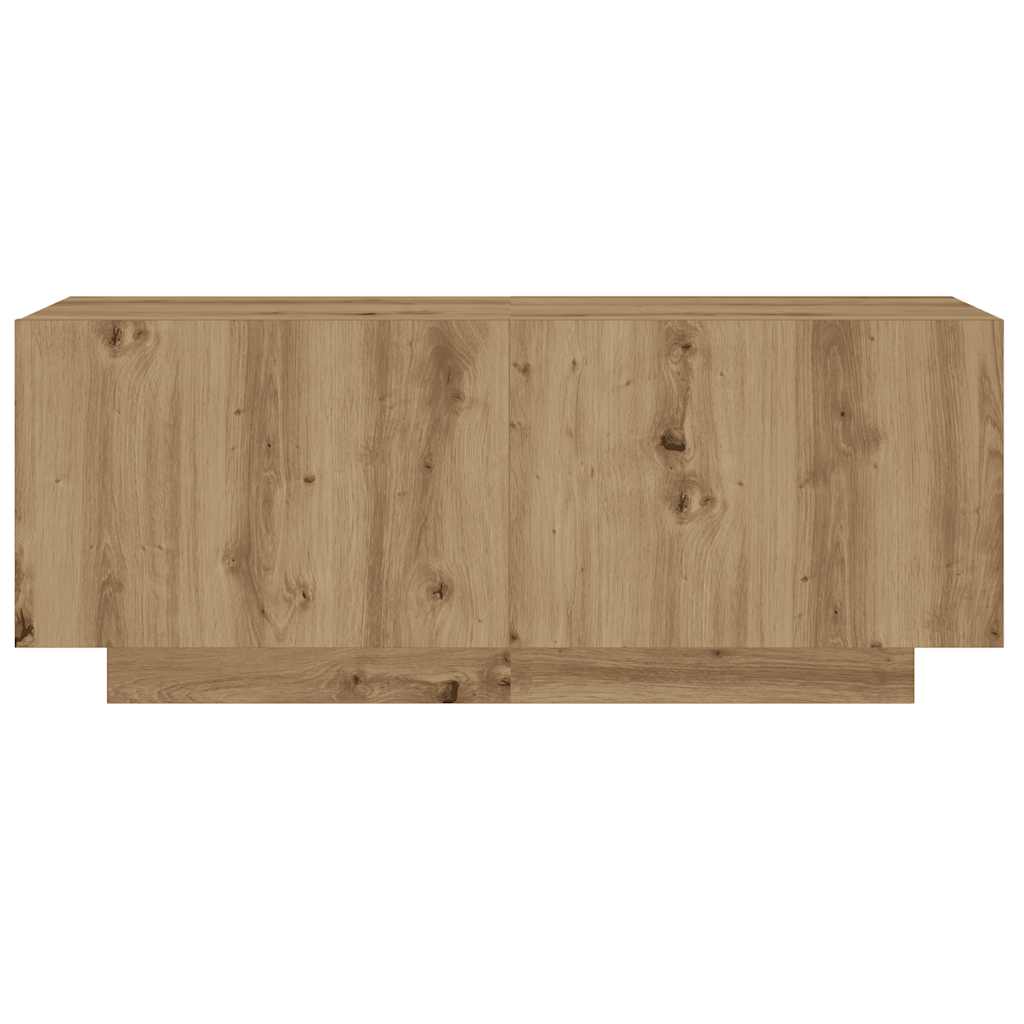 Mobile Porta TV con LED Artigianale 260x35x40 cm Multistrato | homemem39