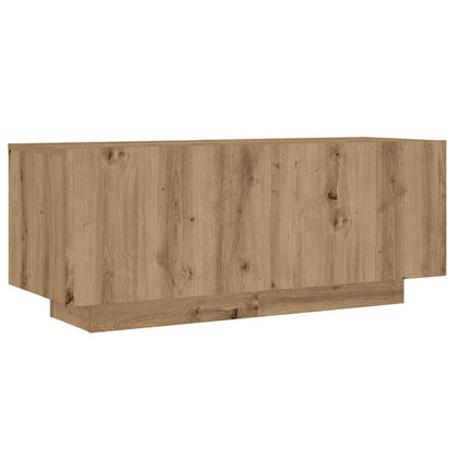 Comodino Rovere Artigianale 100x35x40 cm in Legno Multistrato - homemem39