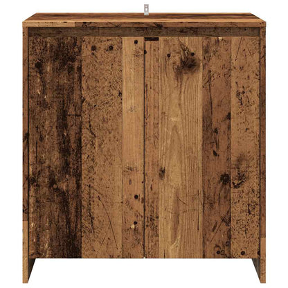 Credenza 2 pz Legno Antico in Legno Multistrato - homemem39