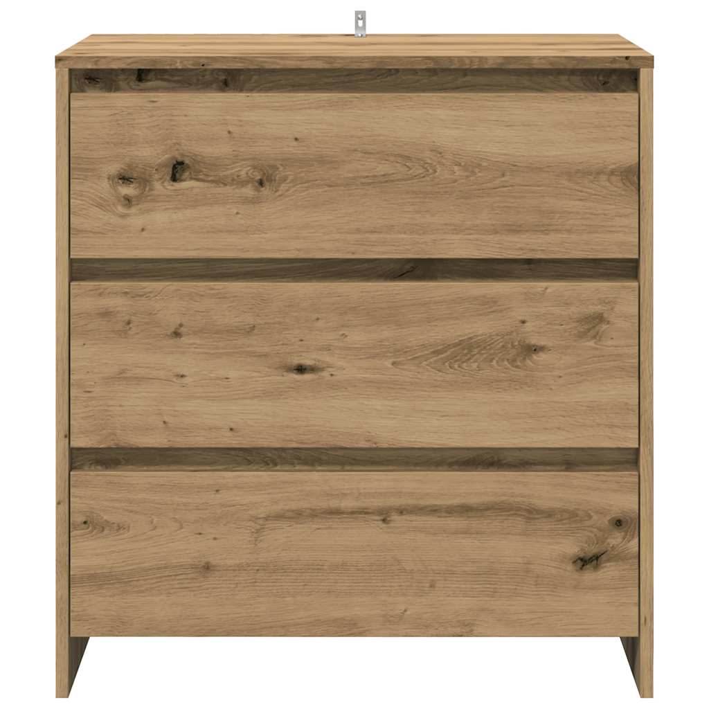 Credenza 2 pz Rovere Artigianale in Legno Multistrato - homemem39
