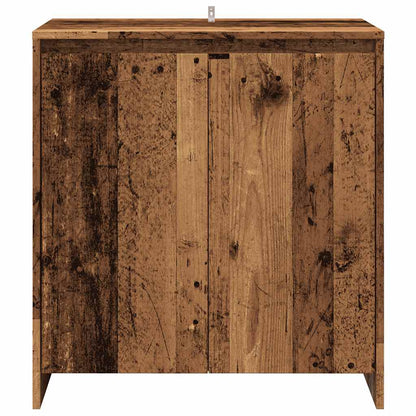 Credenza 3 pz Legno Antico in Legno Multistrato - homemem39