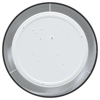 Lampada da soffitto Nero 30 x 13.5 cm Tessuto