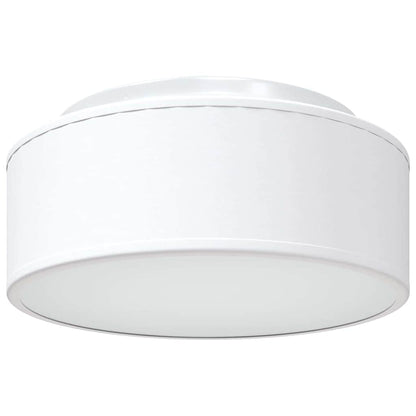 Lampada da soffitto Bianco 30 x 13.5 cm Tessuto