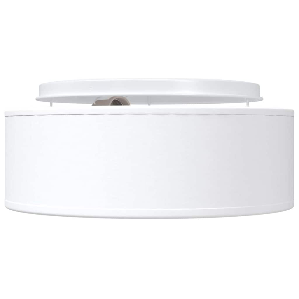 Lampada da soffitto Bianco 30 x 13.5 cm Tessuto