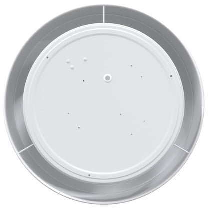 Lampada da soffitto Bianco 30 x 13.5 cm Tessuto