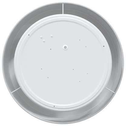 Lampada da soffitto Grigio 30 x 13.5 cm Tessuto