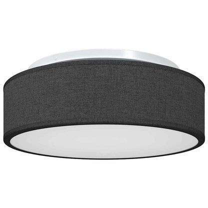 Lampada da soffitto Nero 38 x 13.5 cm Tessuto