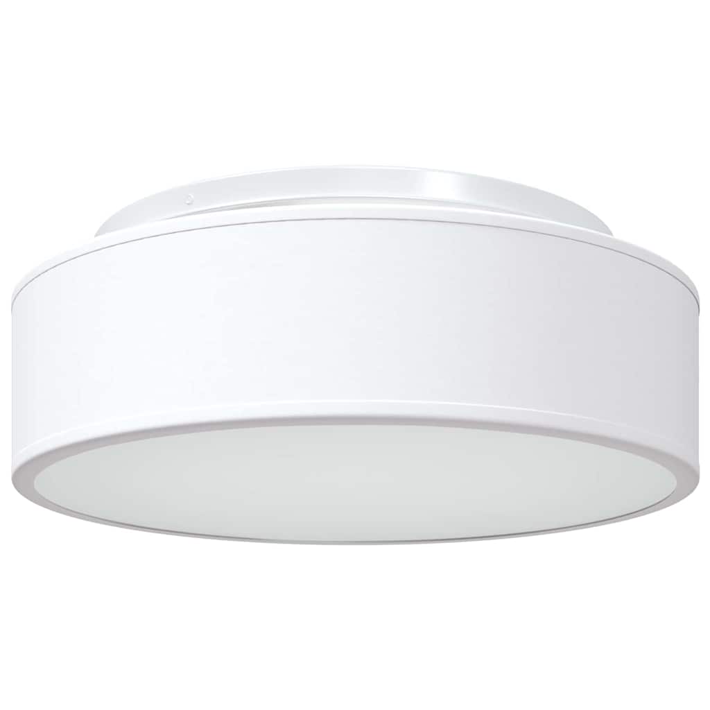 Lampada da soffitto Bianco 38 x 13.5 cm Tessuto