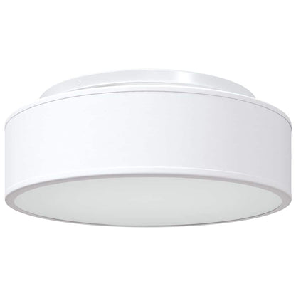 Lampada da soffitto Bianco 38 x 13.5 cm Tessuto