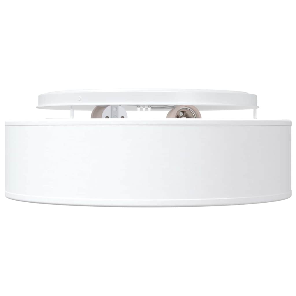 Lampada da soffitto Bianco 38 x 13.5 cm Tessuto
