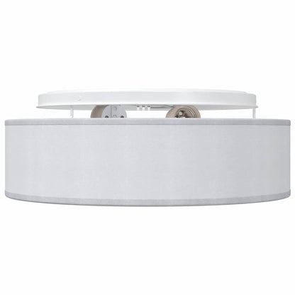 Lampada da soffitto Grigio 38 x 13.5 cm Tessuto