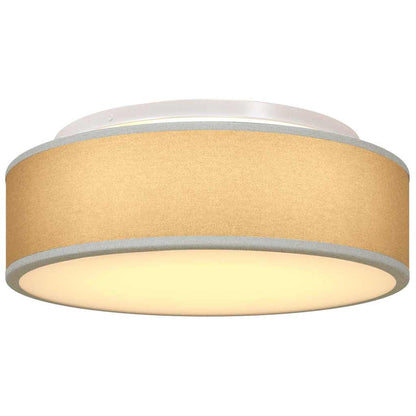 Lampada da soffitto Grigio 38 x 13.5 cm Tessuto