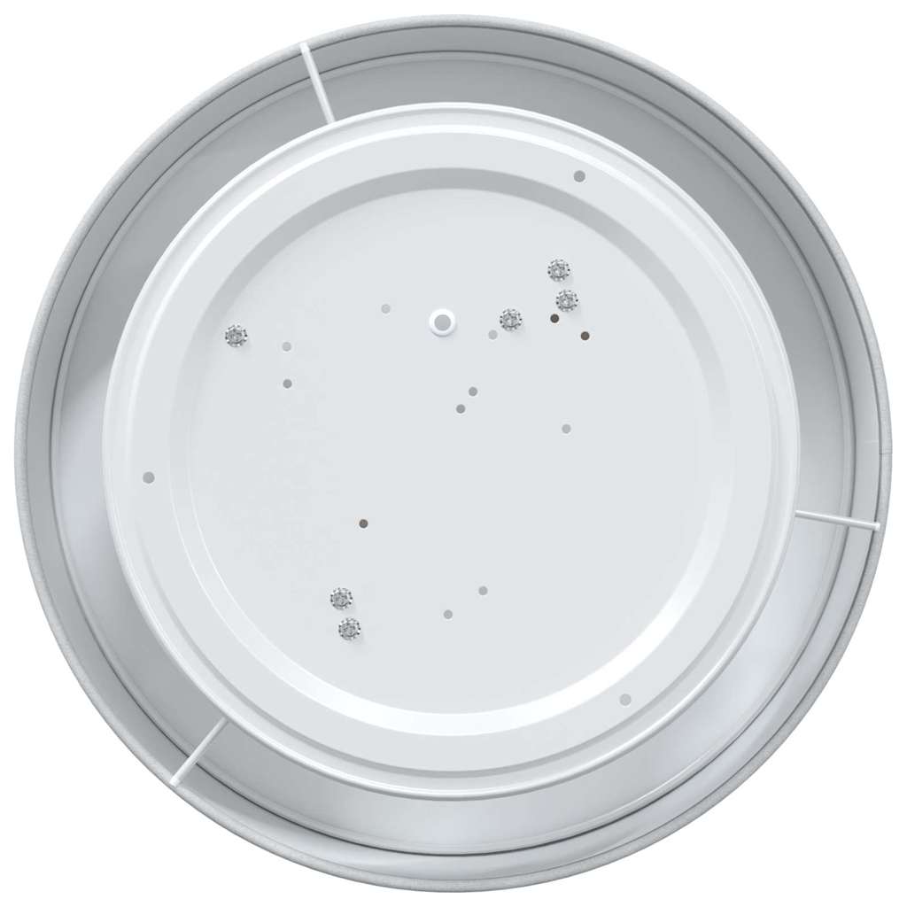 Lampada da soffitto Grigio 38 x 13.5 cm Tessuto