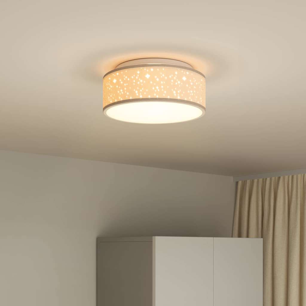 Lampada da soffitto Talpa 30 x 13.5 cm Tessuto