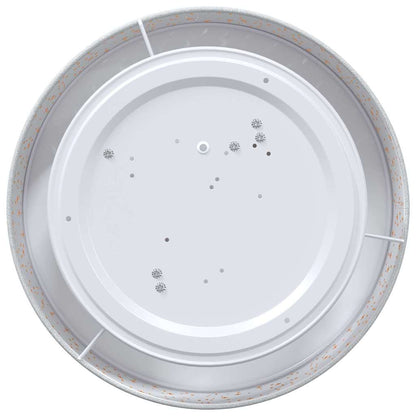 Lampada da soffitto Grigio 38 x 13.5 cm Tessuto