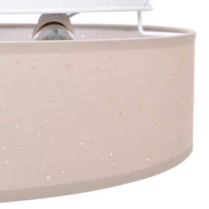 Lampada da soffitto Talpa 38 x 13.5 cm Tessuto