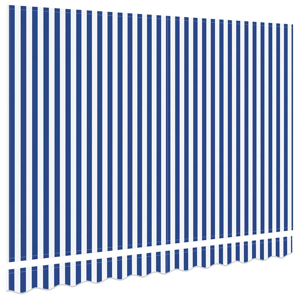 Telo di ricambio per tenda da sole Blu e Bianco 3 x 2 m | homemem39