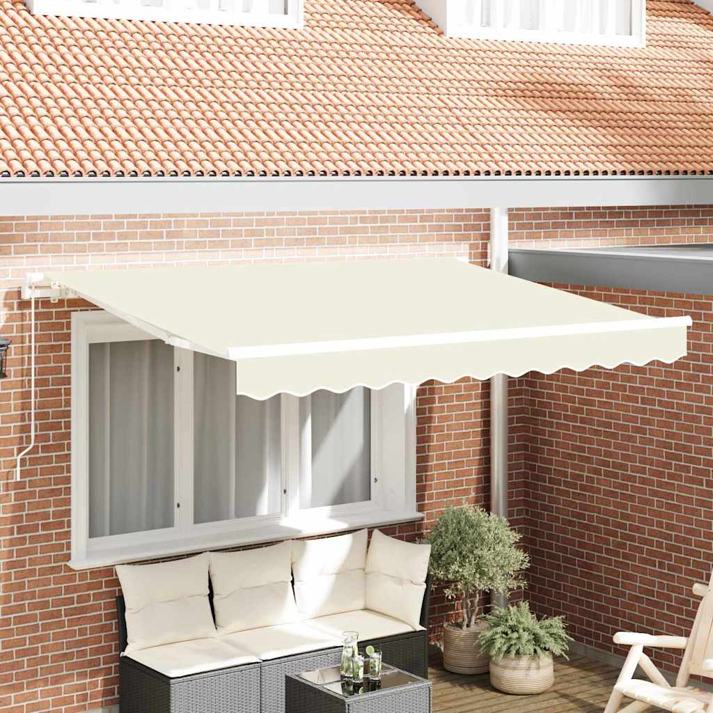 Telo di ricambio per tenda da sole Crema 2,5 x 2 m Poliestere