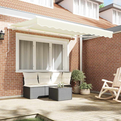 Telo di ricambio per tenda da sole Crema 2,5 x 2 m Poliestere