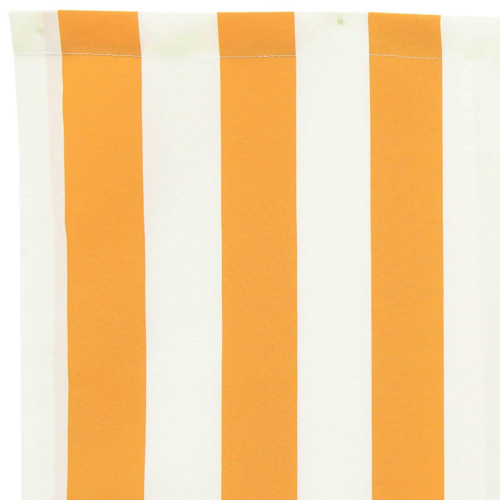 Telo di ricambio per tenda da sole Giallo e Bianco 4 x 2 m | homemem39