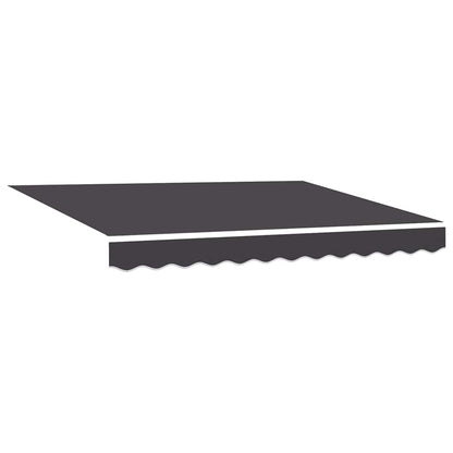 Telo di ricambio per tenda da sole Antracite 235 x 195 cm