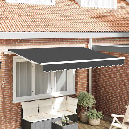 Telo di ricambio per tenda da sole Antracite 330 x 195 cm