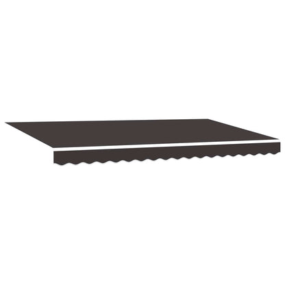 Telo di ricambio per tenda da sole Antracite 380 x 195 cm - homemem39