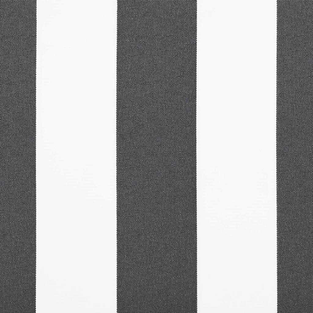 Telo di ricambio per tenda da sole Antracite e Bianco