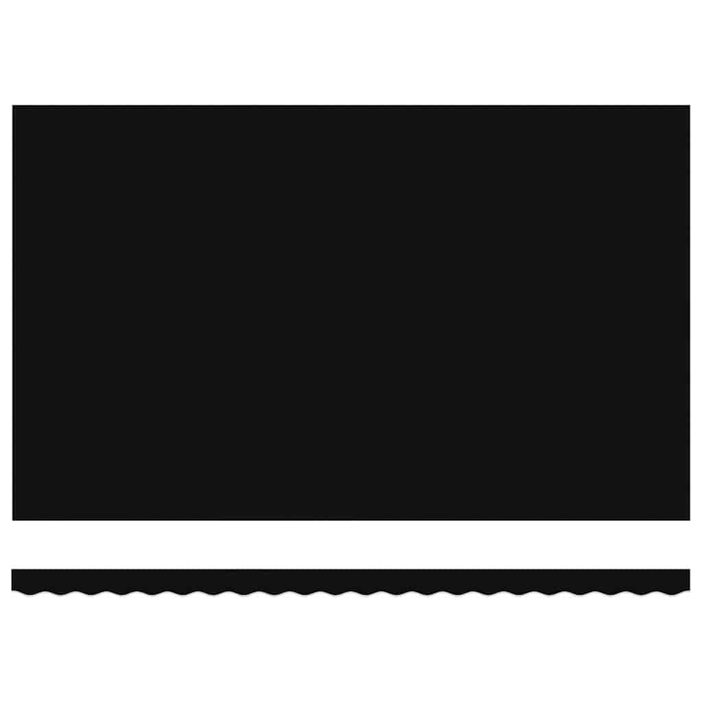 Telo di ricambio per tenda da sole Nero 500 × 300 cm Tela