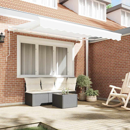 Telo di ricambio per tenda da sole Bianco 3,5 x 2 m Poliestere