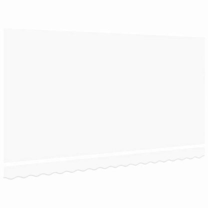 Telo di ricambio per tenda da sole Bianco 400 x 200 cm Tela - homemem39