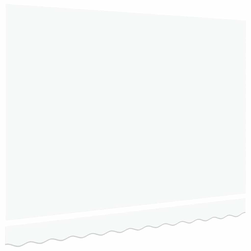 Telo di ricambio per tenda da sole Bianco 350 x 250 cm Tela - homemem39