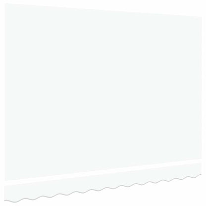 Telo di ricambio per tenda da sole Bianco 350 x 250 cm Tela - homemem39