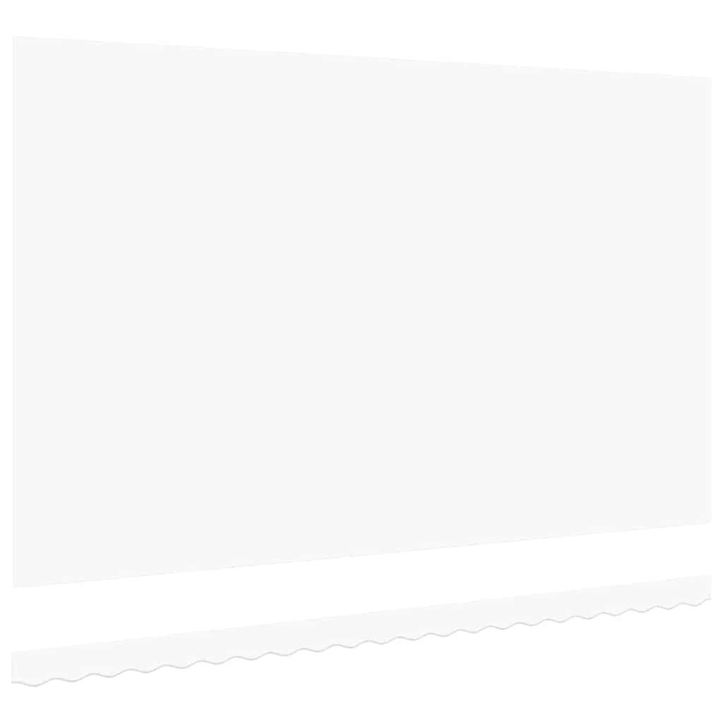 Telo di ricambio per tenda da sole Bianco 500 × 350 cm Tela - homemem39