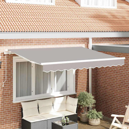 Telo di ricambio per tenda da sole Grigio chiaro 300 x 250 cm - homemem39