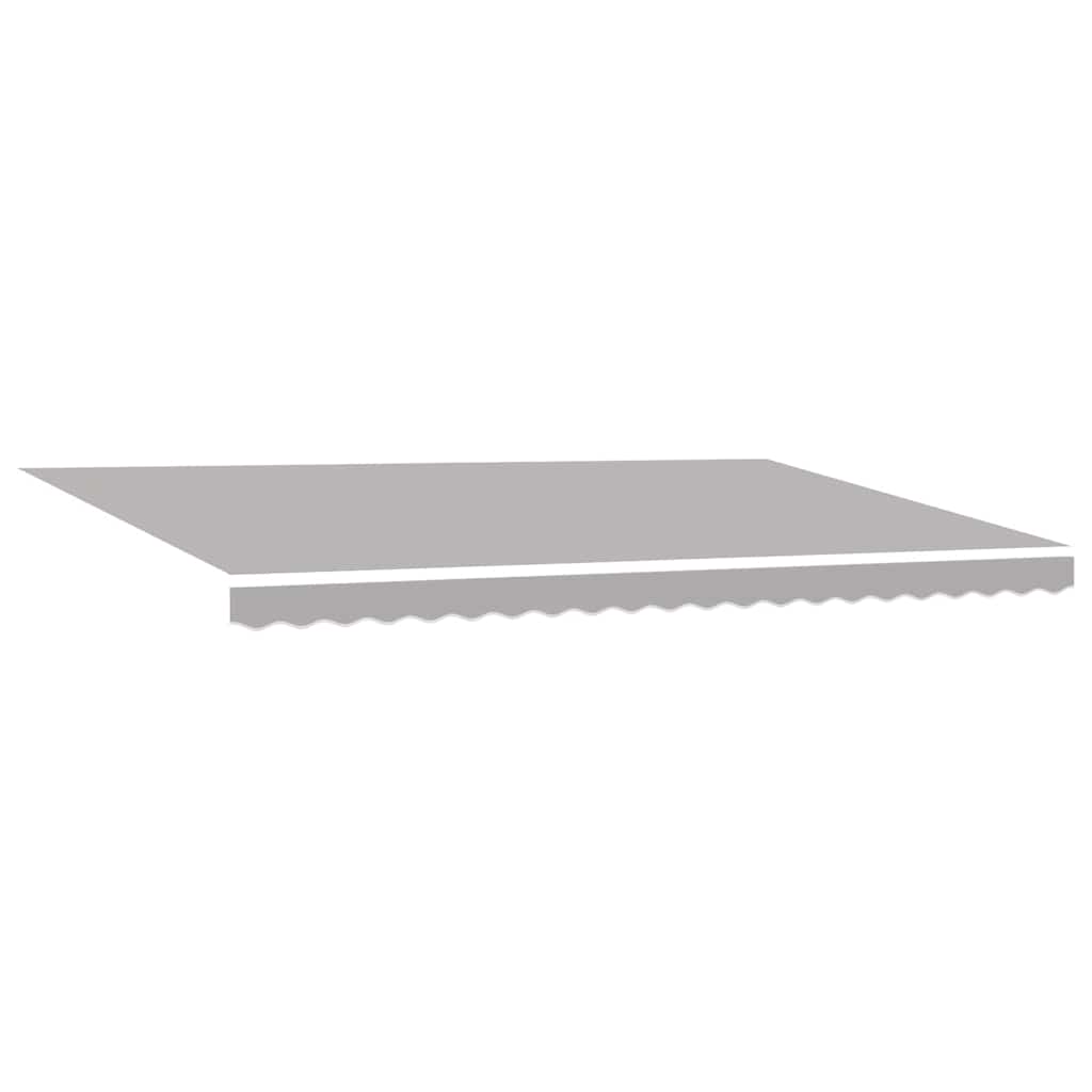 Telo di ricambio per tenda da sole Grigio chiaro 5 × 3,5 m | homemem39