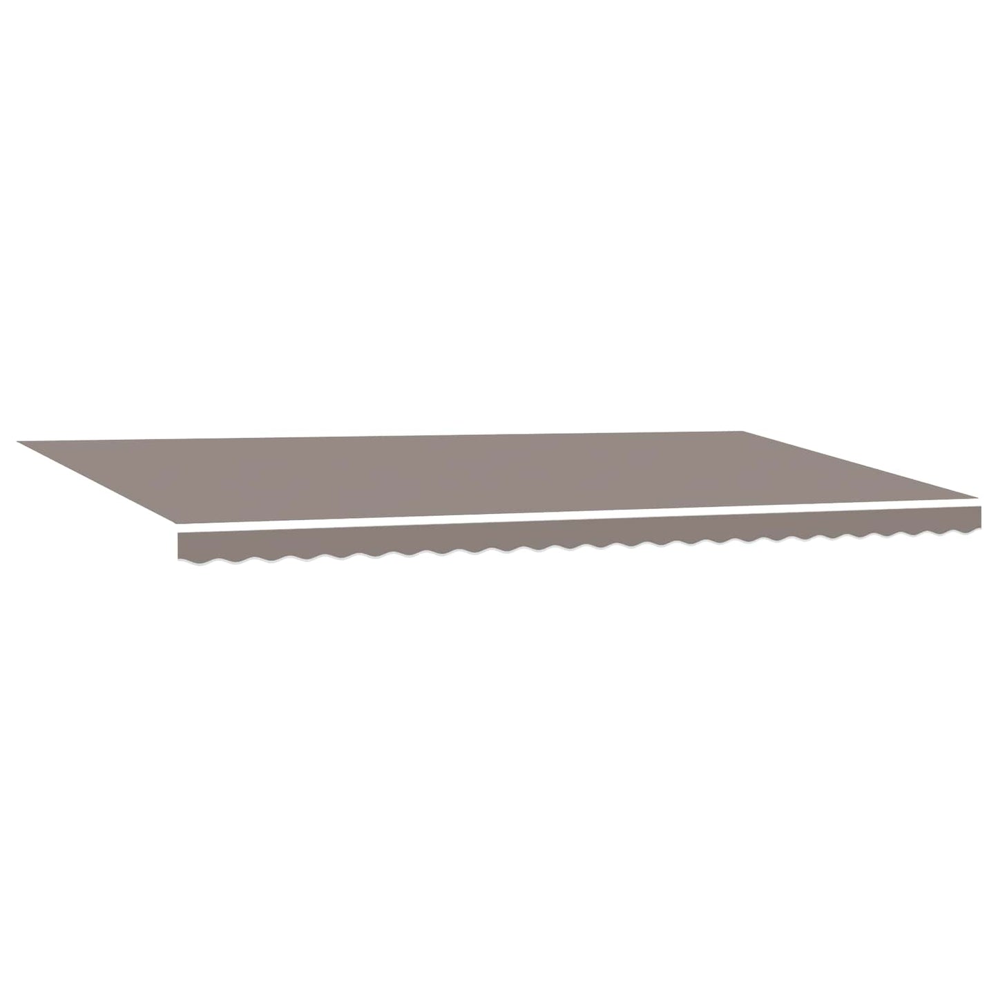 Telo di ricambio per tenda da sole Grigio Chiaro 580 x 345 cm | homemem39