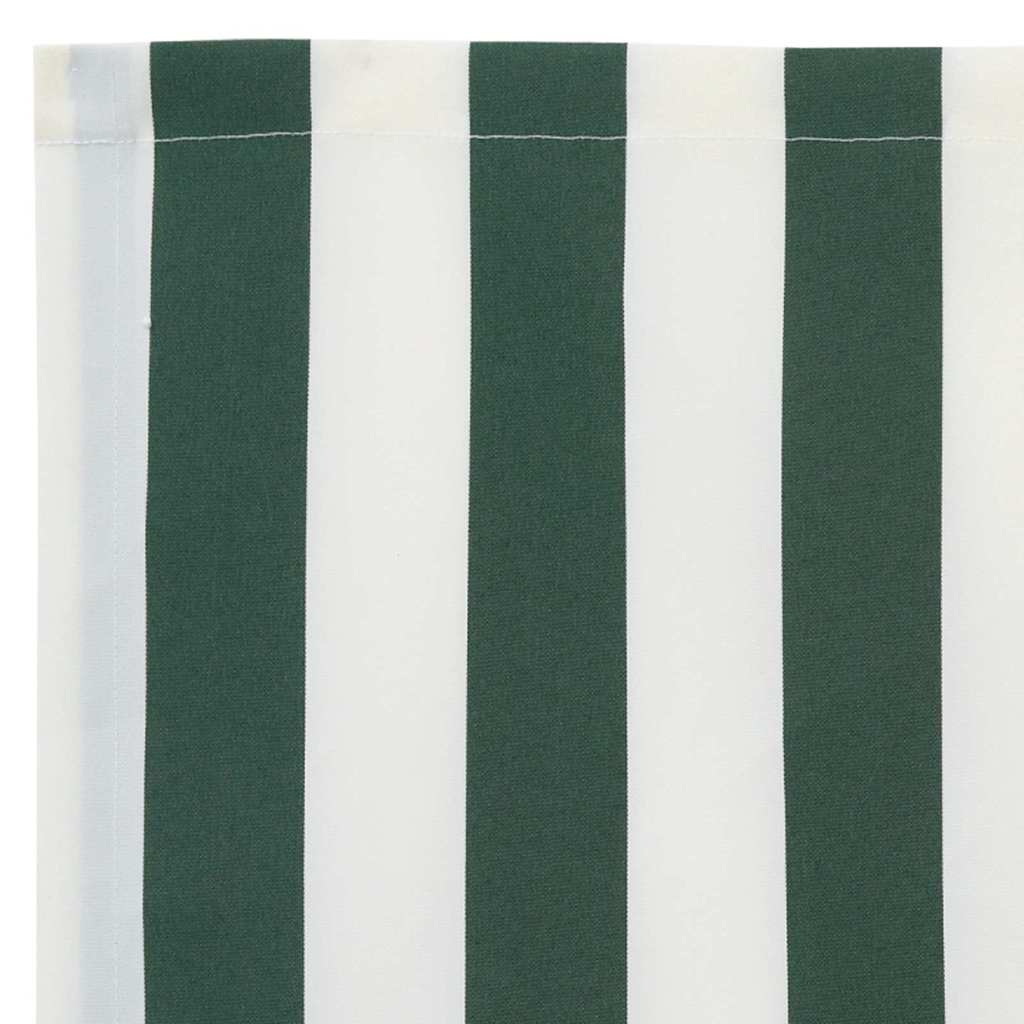Telo di ricambio per tenda da sole Verde e Bianco 5 × 3,5 m | homemem39