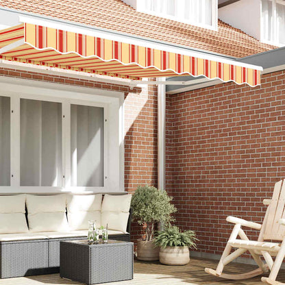 Sostituzione della mantovana per tenda Giallo e Arancione 2,5 m | homemem39