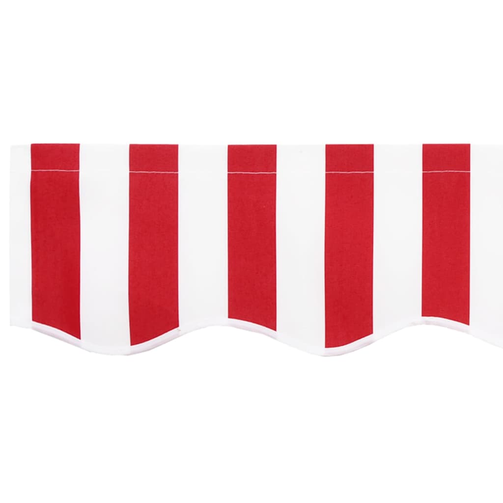 Sostituzione della mantovana per tenda Rosso e Bianco 2,5 m | homemem39