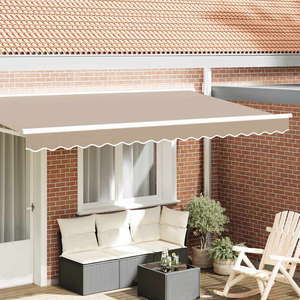 Sostituzione della mantovana per tenda Beige 4 m Poliestere | homemem39