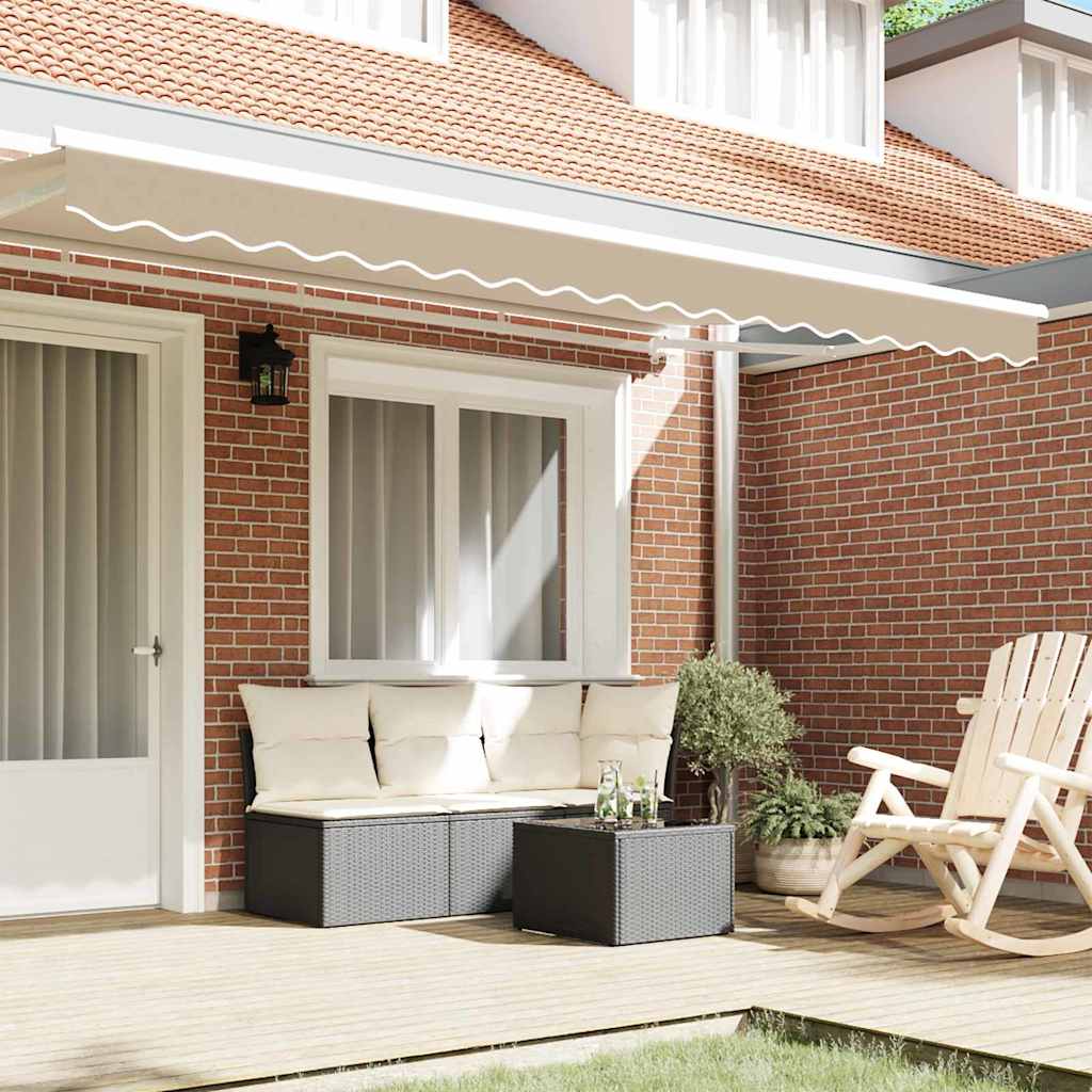 Sostituzione della mantovana per tenda Beige 4 m Poliestere | homemem39