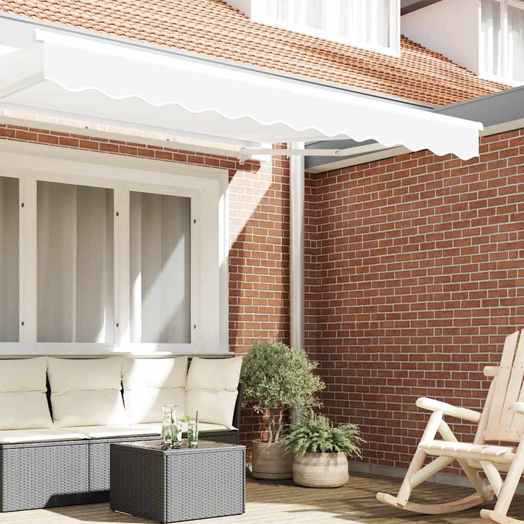 Sostituzione della mantovana per tenda Bianco 3 m Poliestere | homemem39