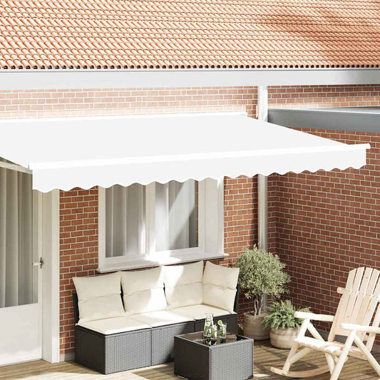 Sostituzione della mantovana per tenda Bianco 4 m Poliestere | homemem39