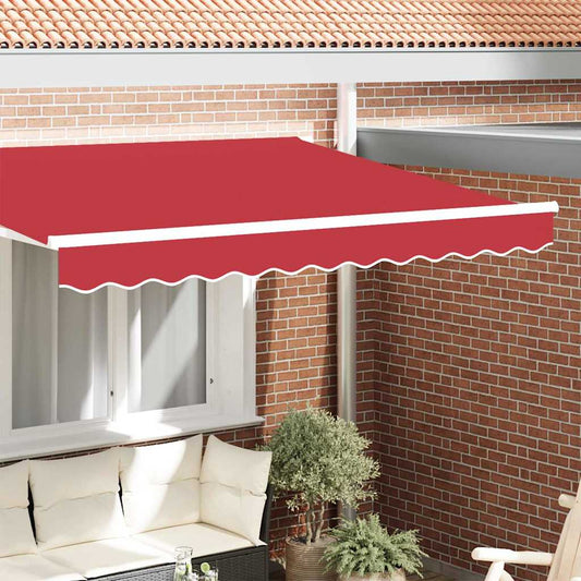 Tenda a Braccio Rosso 2.8 x 0.2 m Tela - homemem39